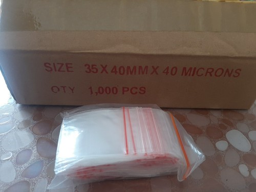 1000 bustine plastica - , con