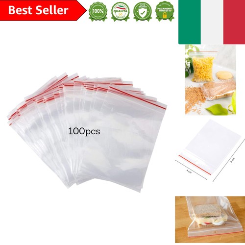 100 bustine plastica - 100,